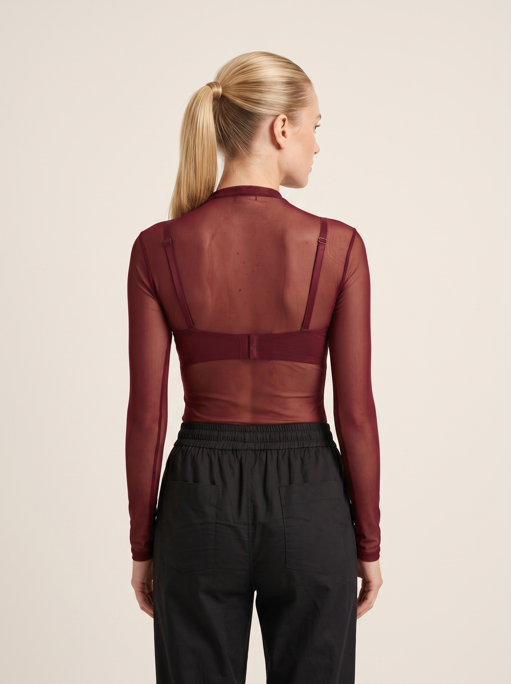 Blusa Tule Mariah