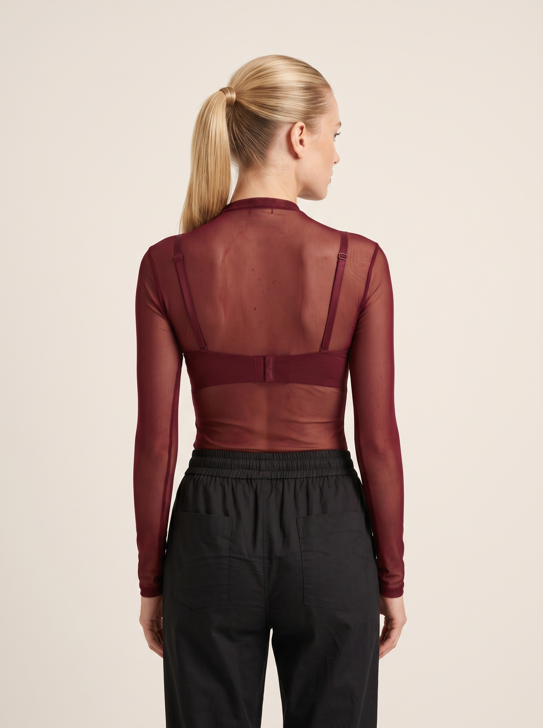 Blusa Tule Mariah
