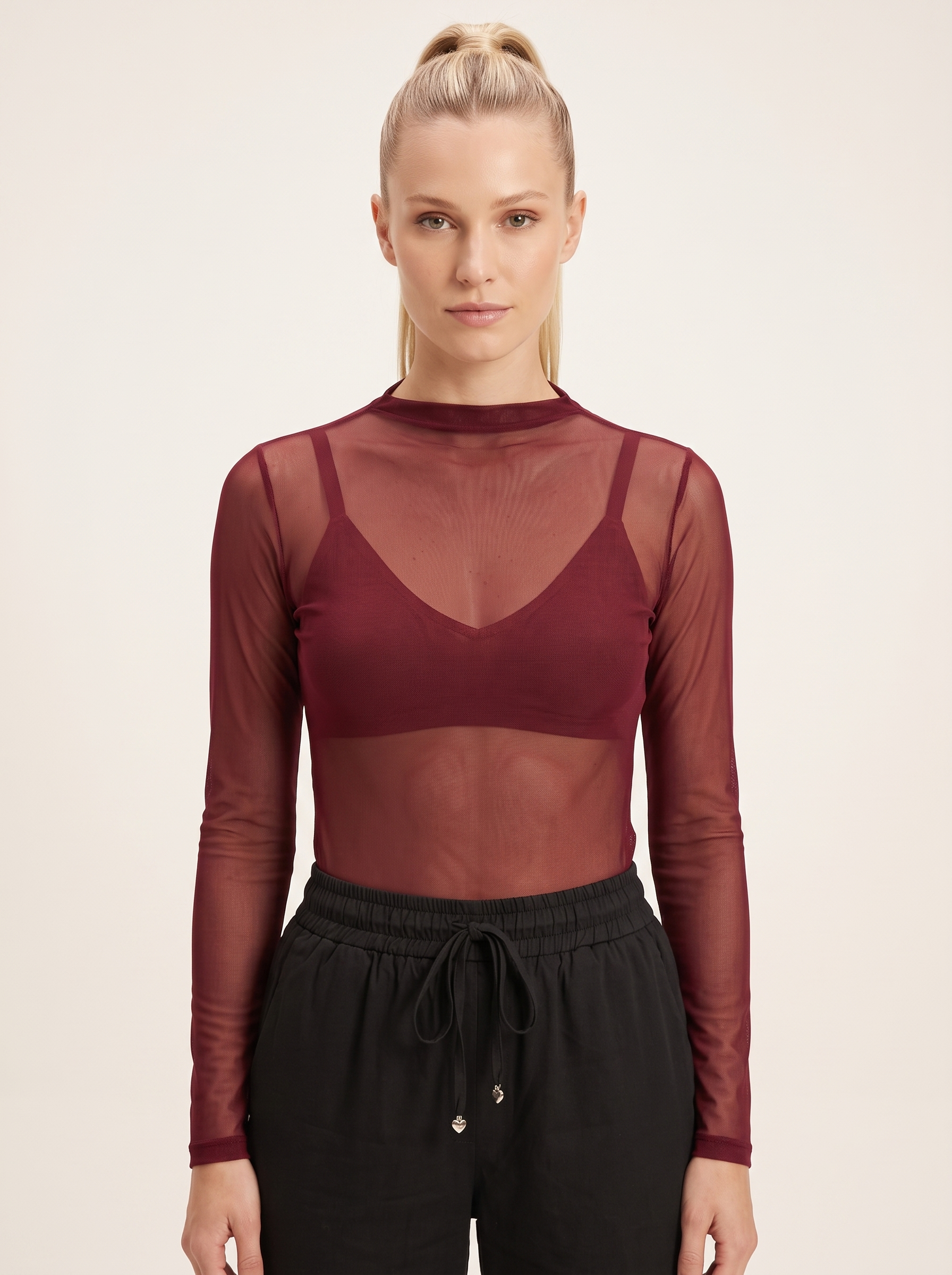 Blusa Tule Mariah