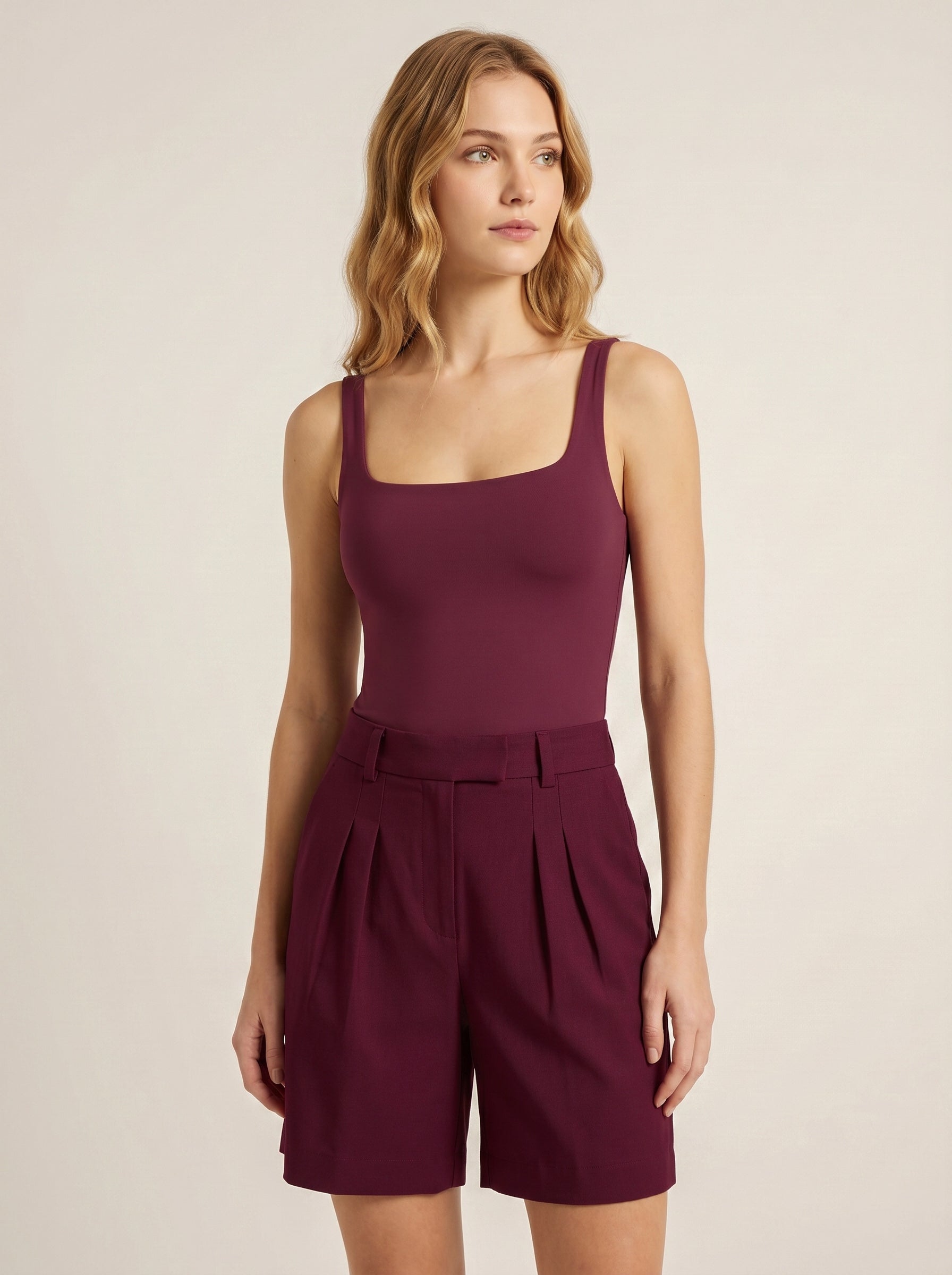 Conjunto Marina Bermuda - Malbec