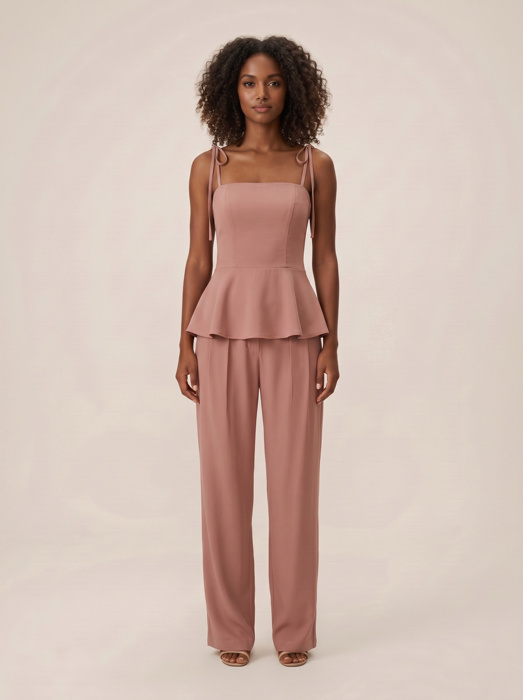 Conjunto Marina Calça - Mocha Mousse
