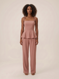 Conjunto Marina Calça - Mocha Mousse
