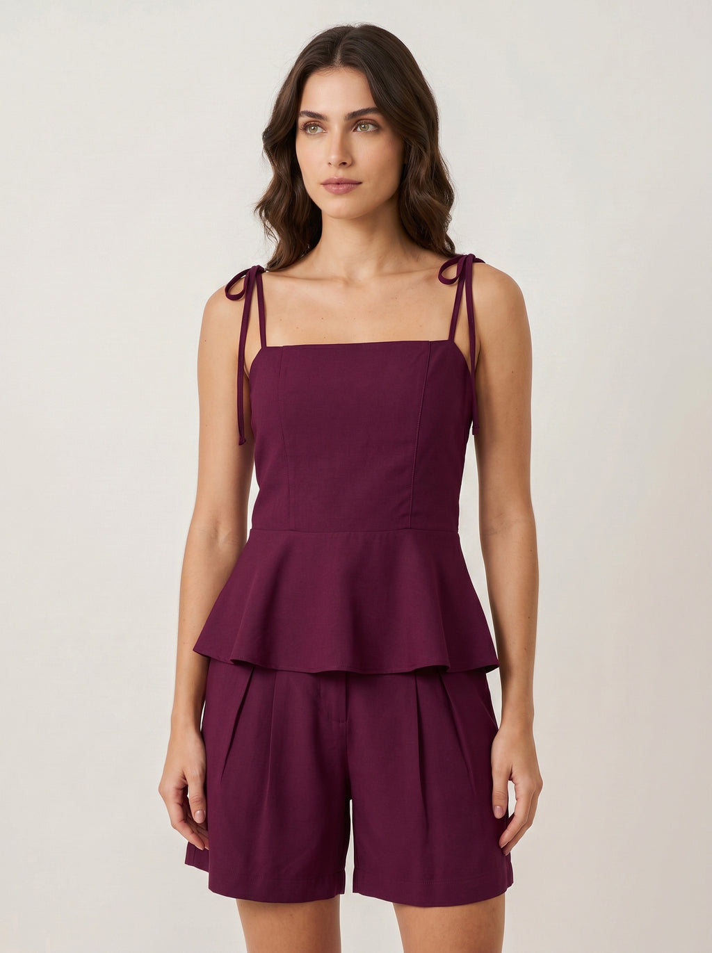 Conjunto Marina Bermuda - Malbec