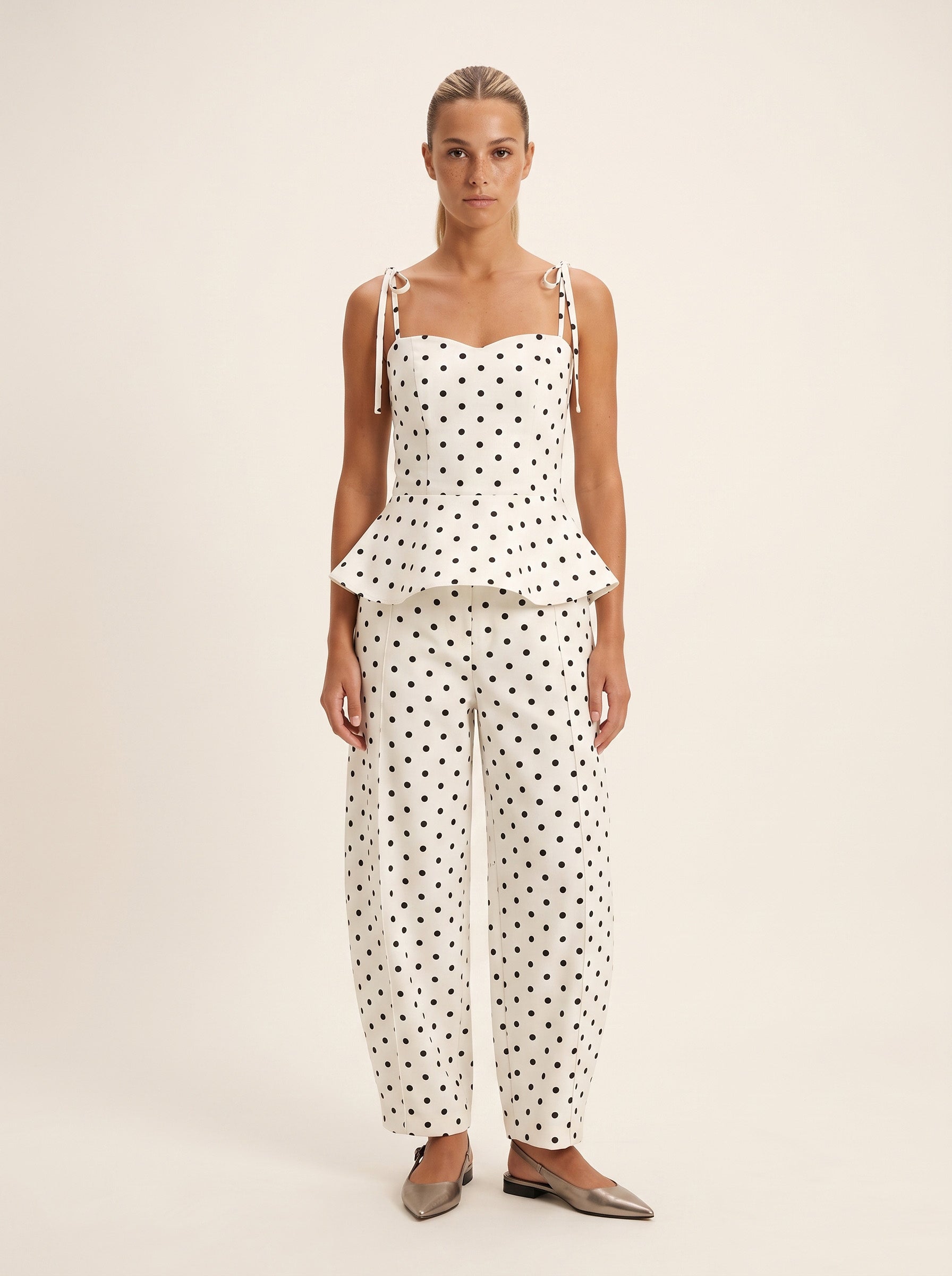 Blusa Mari - Polka Dots