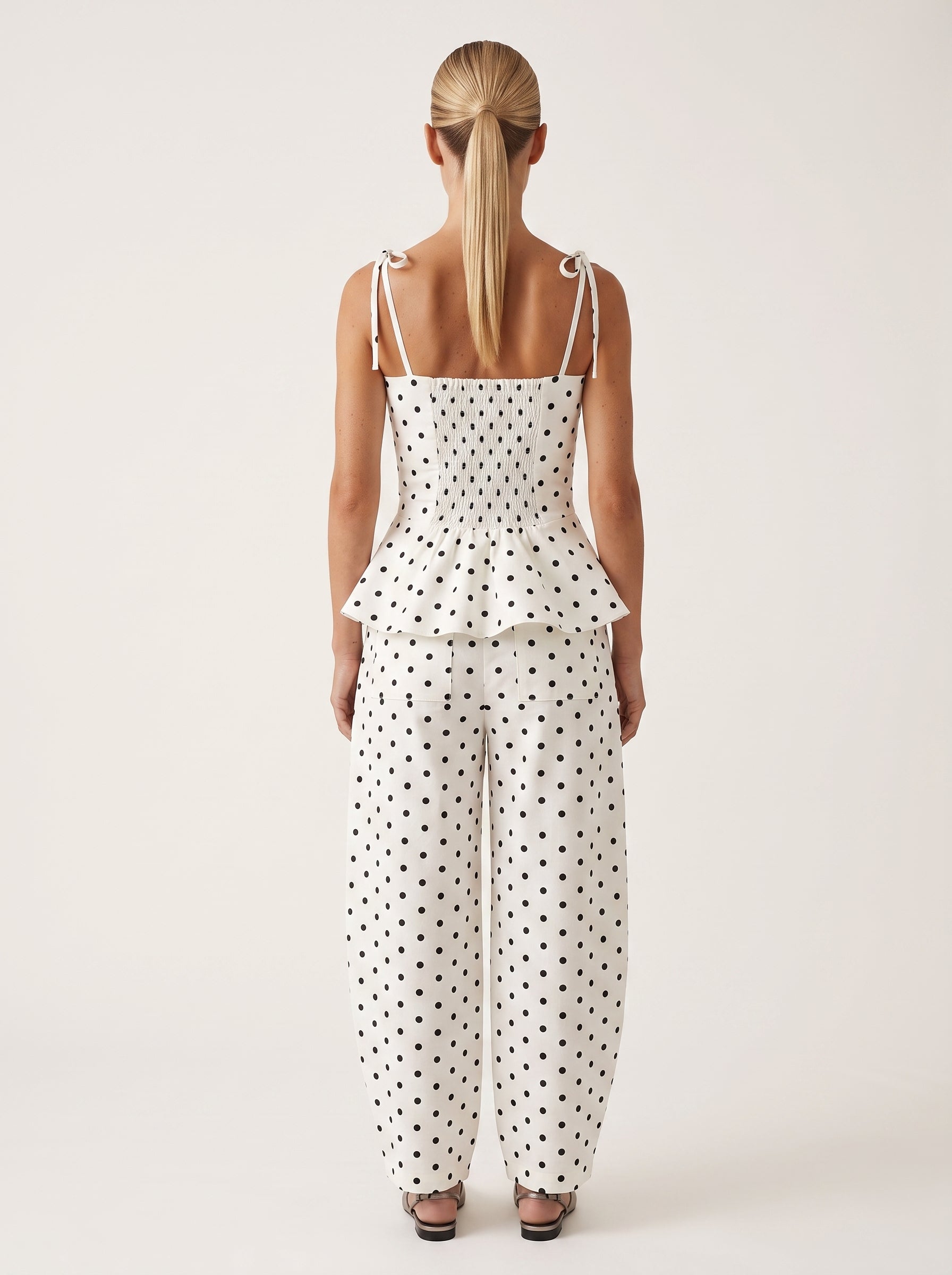 Blusa Mari - Polka Dots