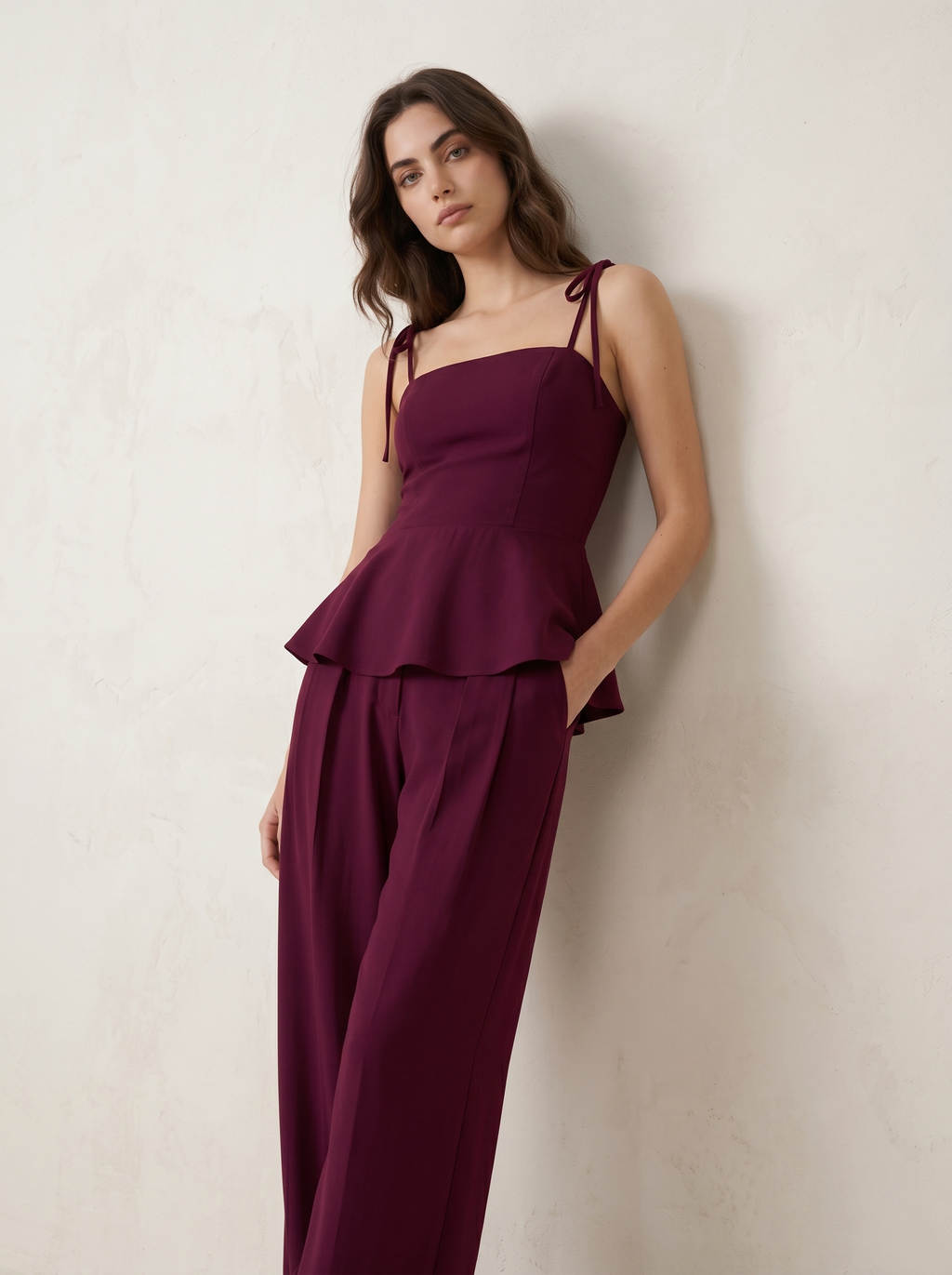 Blusa Marina Malbec