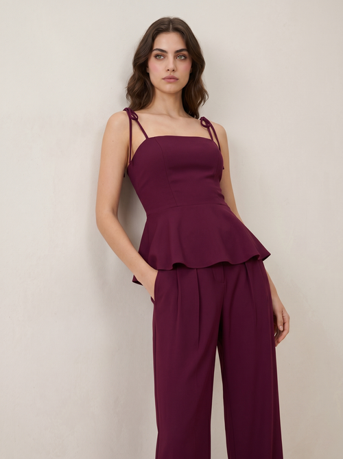 BLUSA MARINA - MALBEC