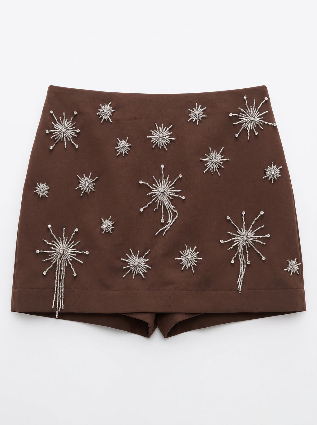 Short Saia Lari Bordado Estrelas