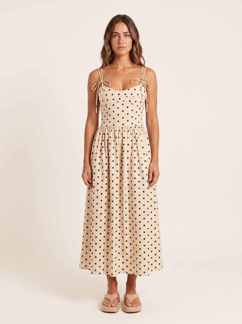 Vestido Bela - Poá