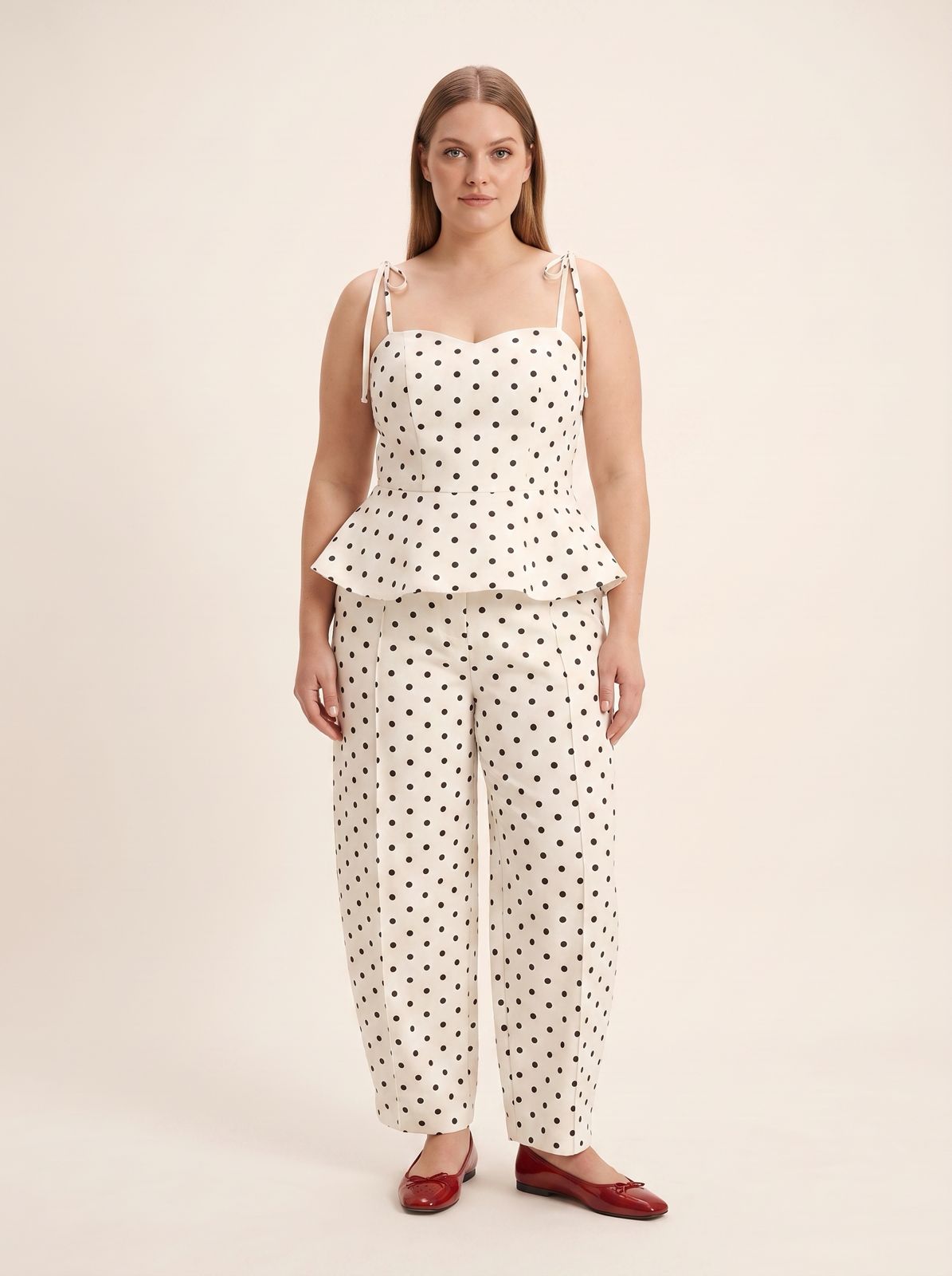 Blusa Mari - Polka Dots