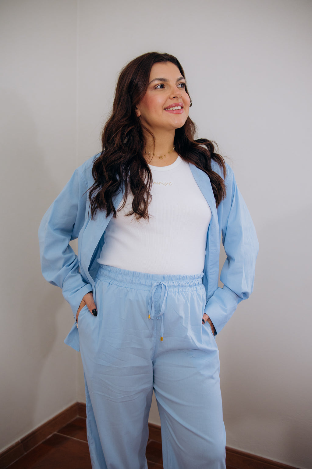 Calça Nathi Aladim Sky Blue
