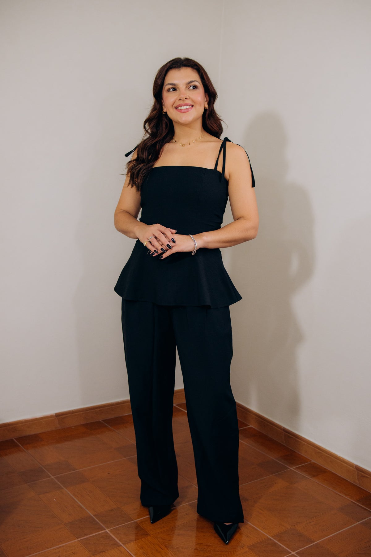 Conjunto Marina Preto Calça
