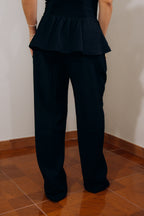 Conjunto Marina Preto Calça