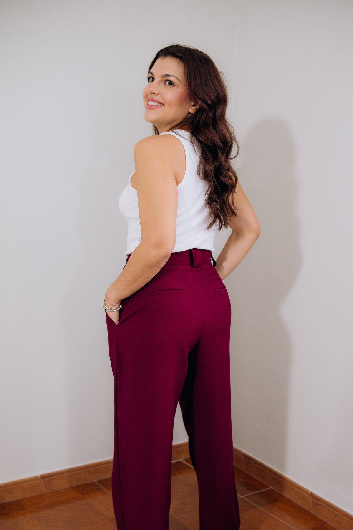 Conjunto Marina Calça - Malbec