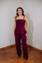 Blusa Marina Malbec