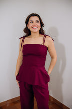Blusa Marina Malbec