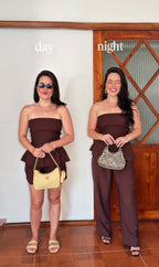 Blusa Marina Marrom